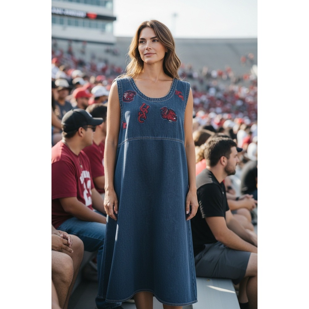 Womens Castles Sport University of South Carolina Jean Dress Size L